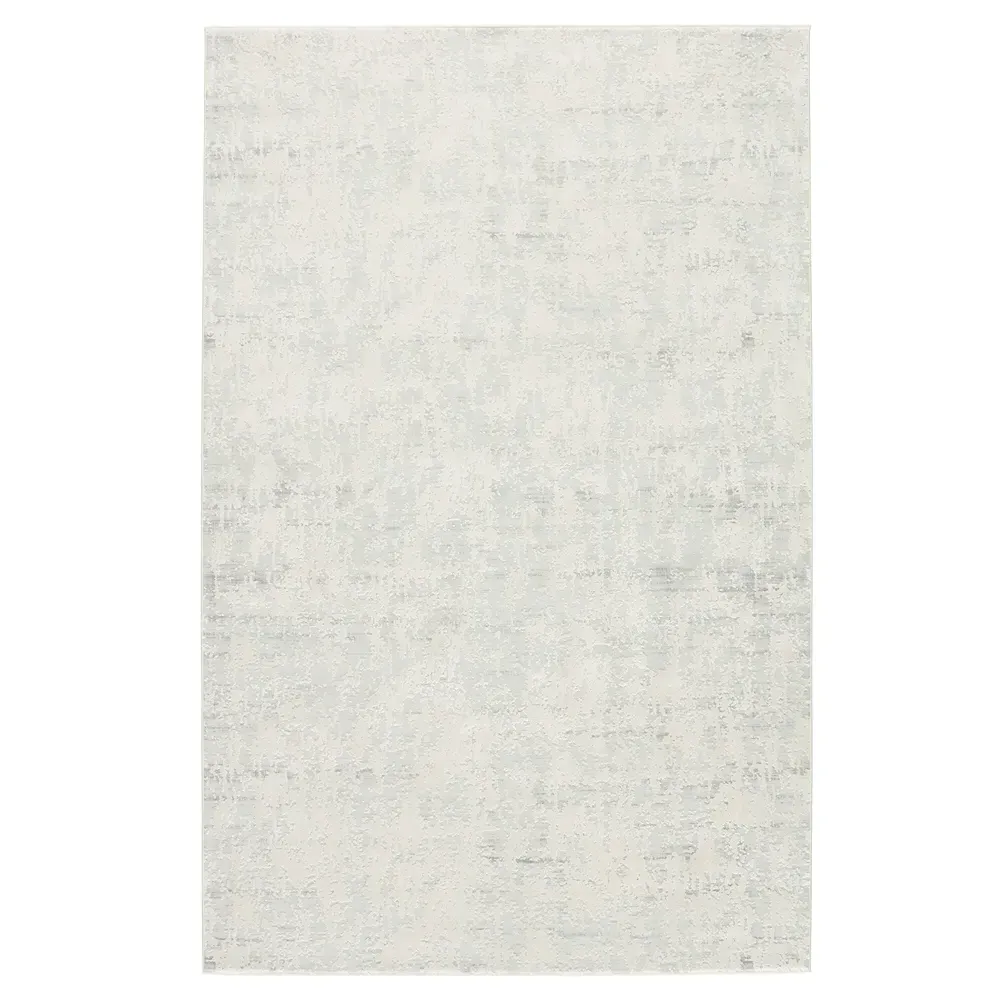 Arabella Rectangular Rug - White, Polyester