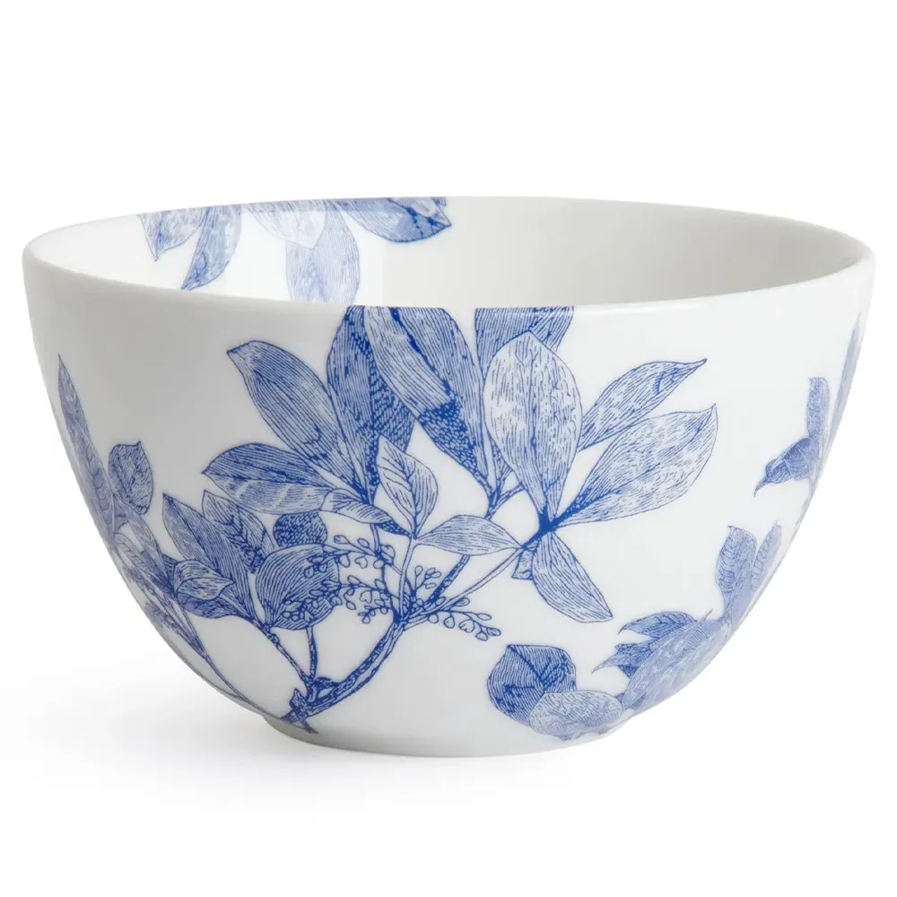 Arbor Tall Cereal Bowl - Blue, Porcelain image