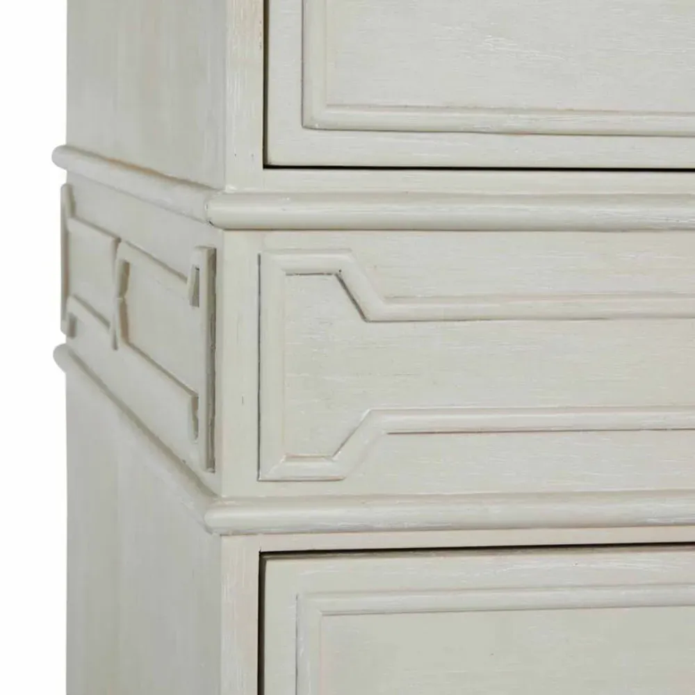 Archie Nightstand - White, Marble