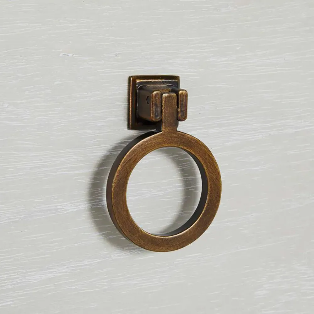 Archie Tall Chest - White, Marble