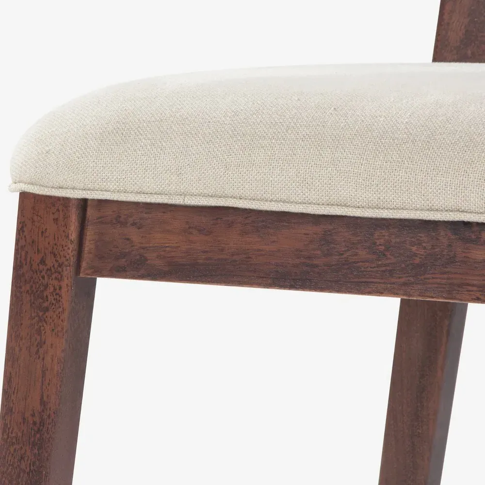 Ardith Dining Chair - Cream, Linen