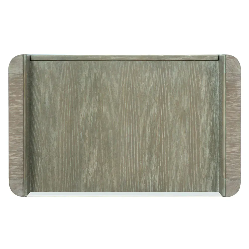 Areena 3 Drawer Nightstand - Taupe, Oak