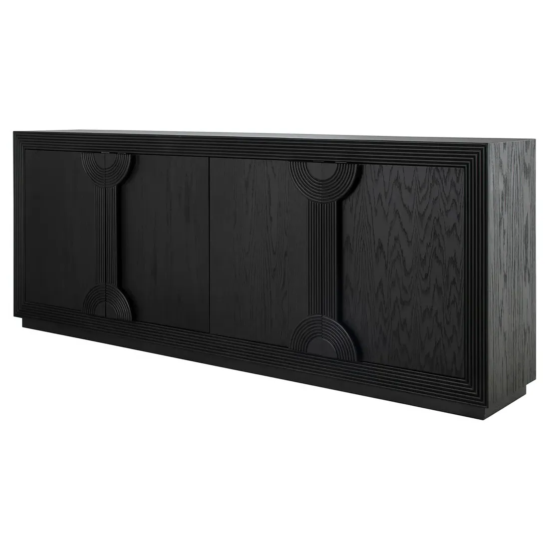 Areo Sideboard - Black, Oak