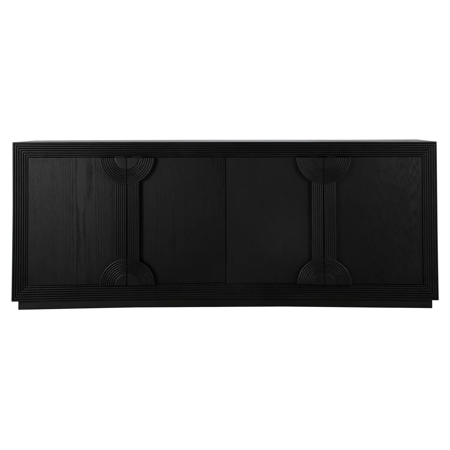 Areo Sideboard - Black, Oak