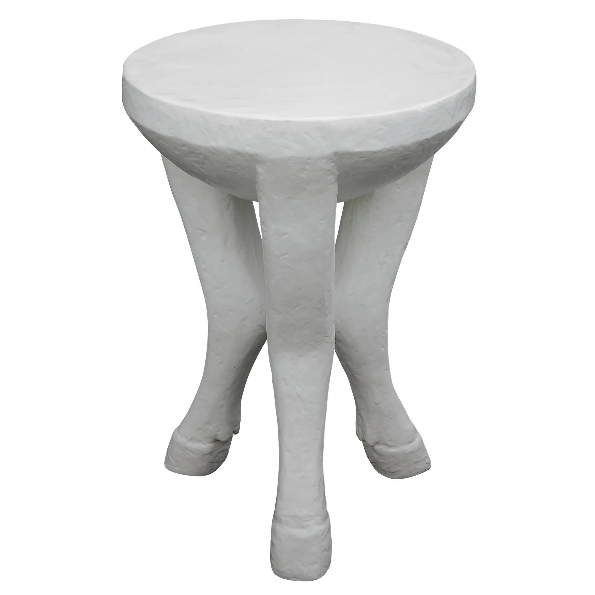Ari End Table - Frost White, Resin image