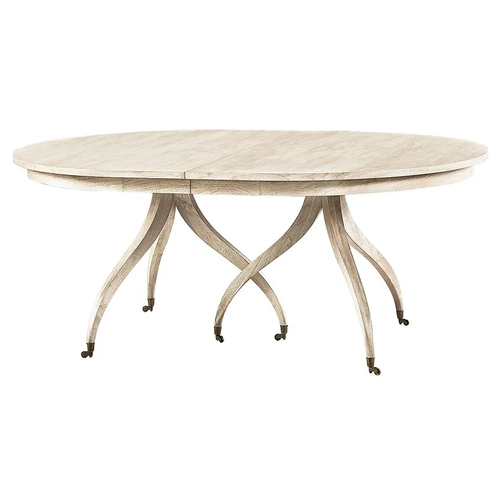 Ariane Extendable Dining Table - Bleached Walnut
