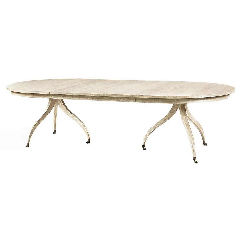 Ariane Extendable Dining Table - Bleached Walnut