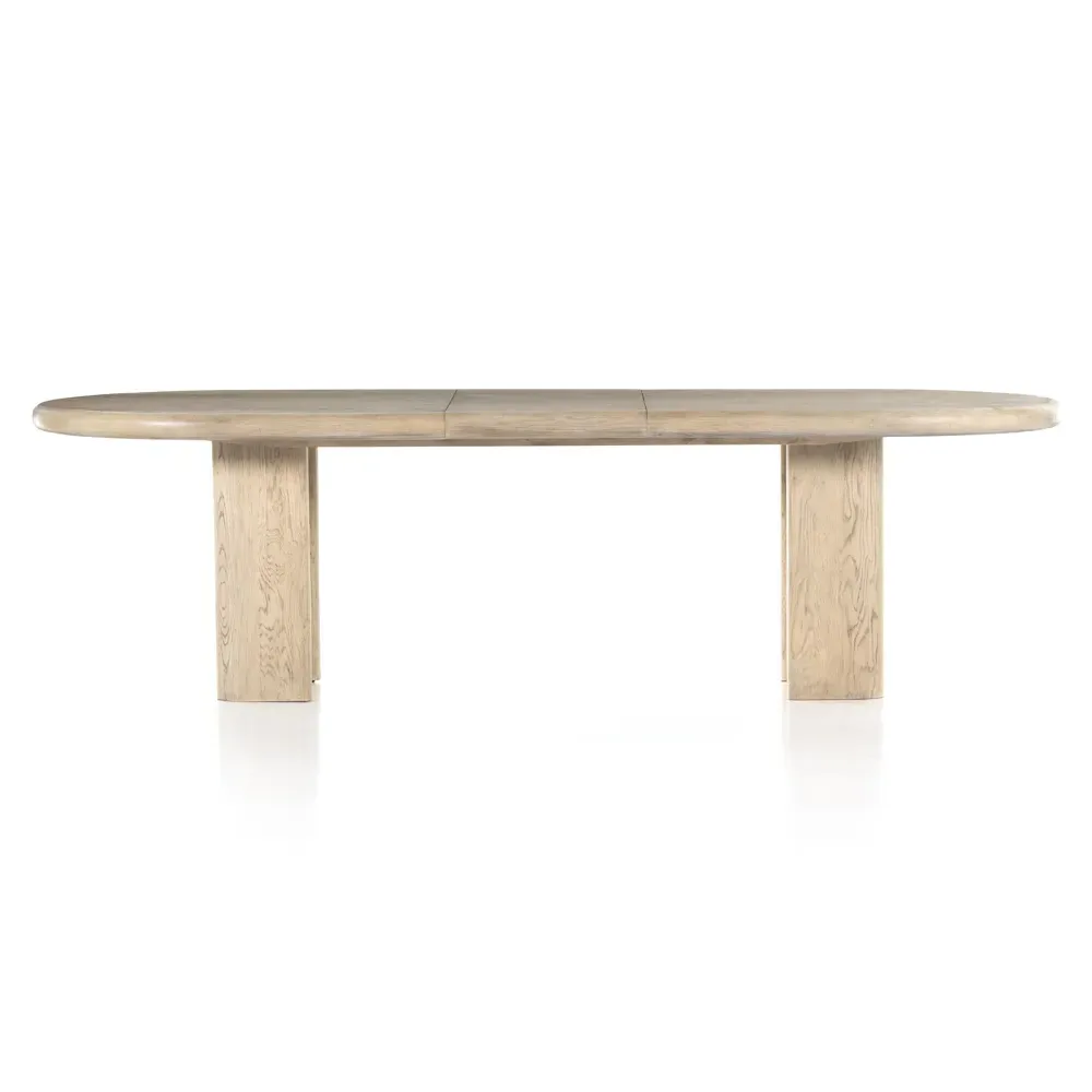 Ariane Oval Extendable Dining Table - Yucca Oak