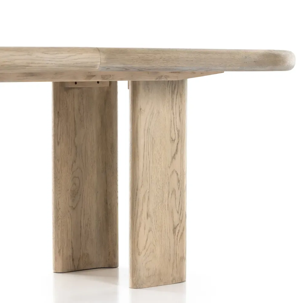 Ariane Oval Extendable Dining Table - Yucca Oak