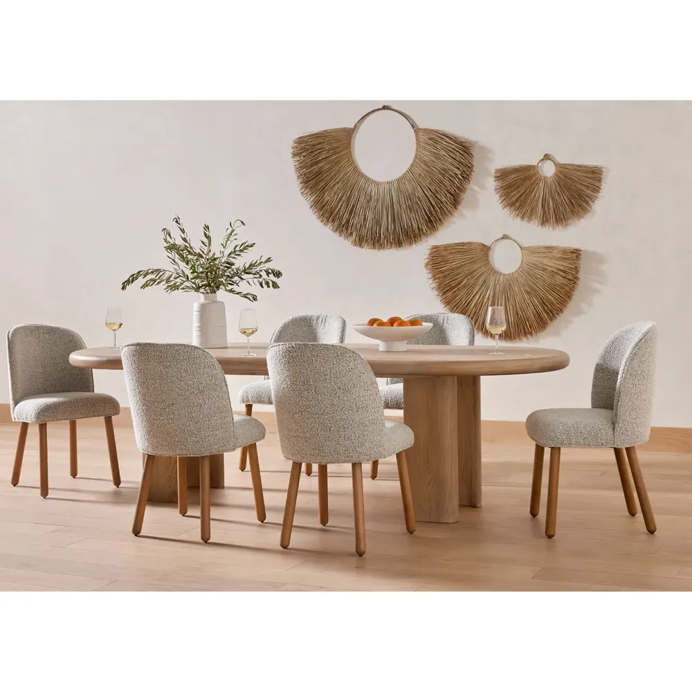 Ariane Oval Extendable Dining Table - Yucca Oak