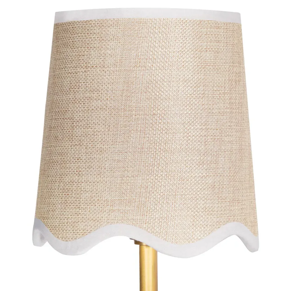 Ariel Armed Wall Sconce - Natural Brass, Steel