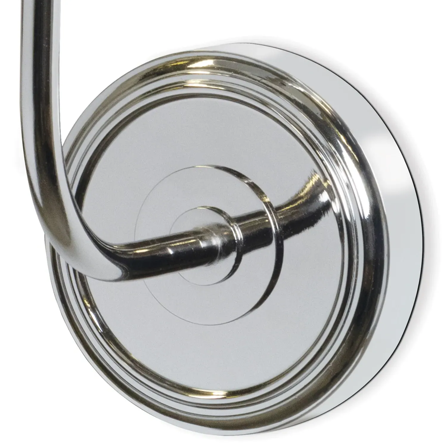 Ariel Armed Wall Sconce - Polished Nickel, Steel