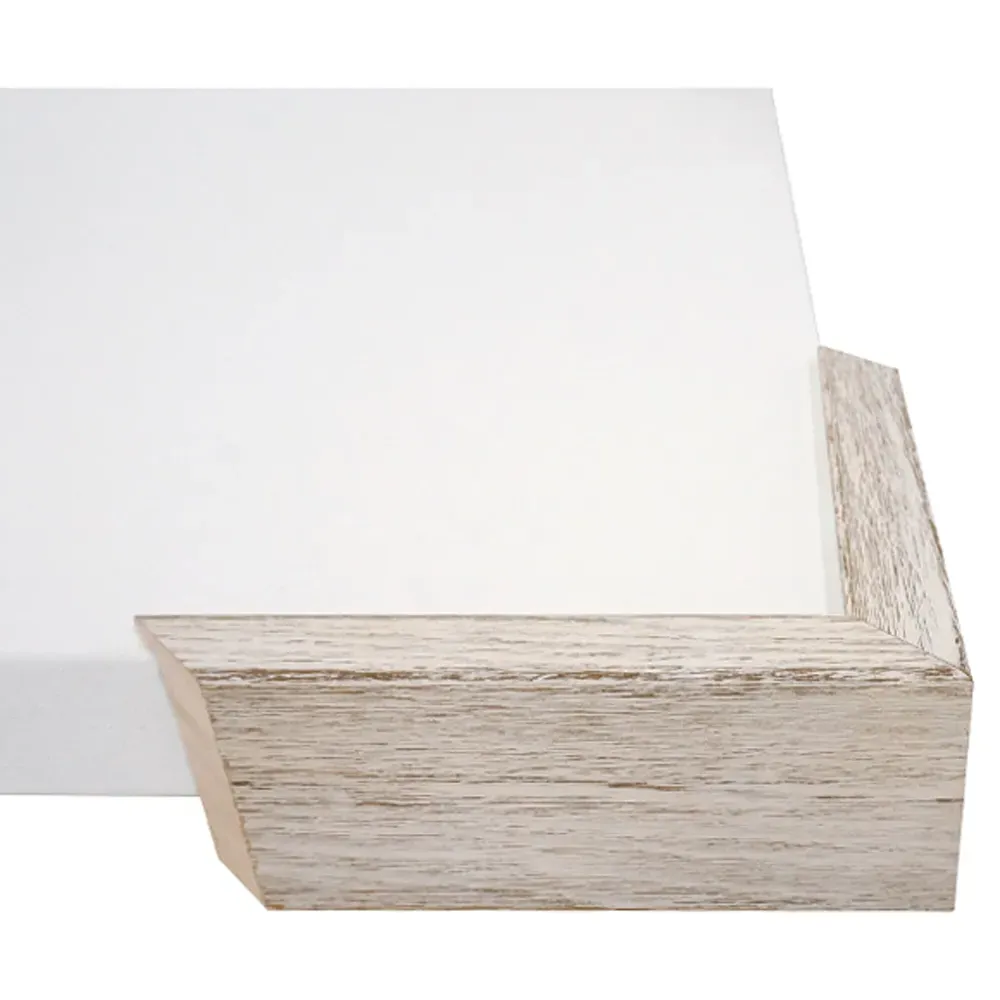 Ariel Seascape Frame Painting I - Blue, Wood