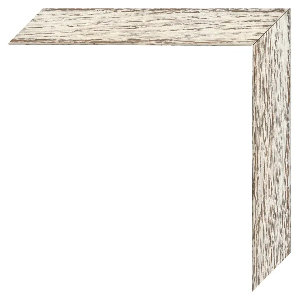 Ariel Seascape Frame Painting II - Blue, Wood