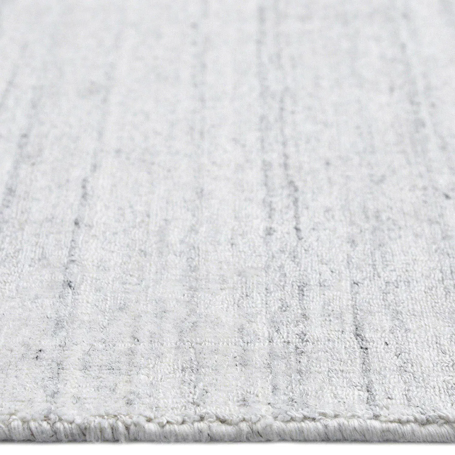 Arisha Solid Rug - White, Wool