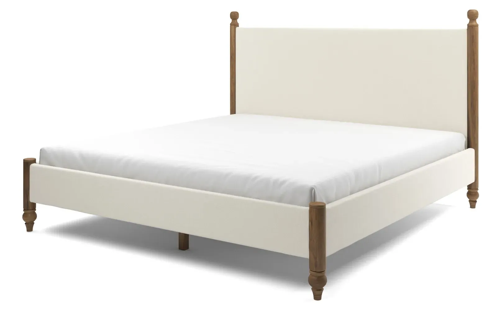 Arlette Cal King Performance Bed - Marshmallow