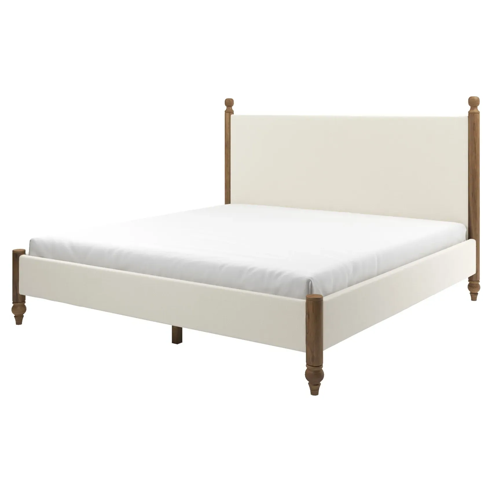 Arlette Cal King Performance Bed - Marshmallow