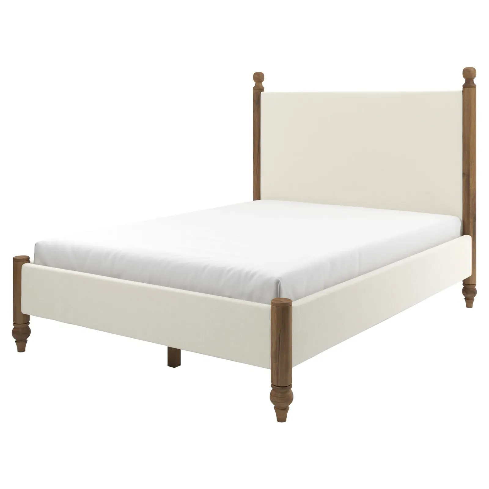 Arlette Full Size Performance Bed - Marshmallow image