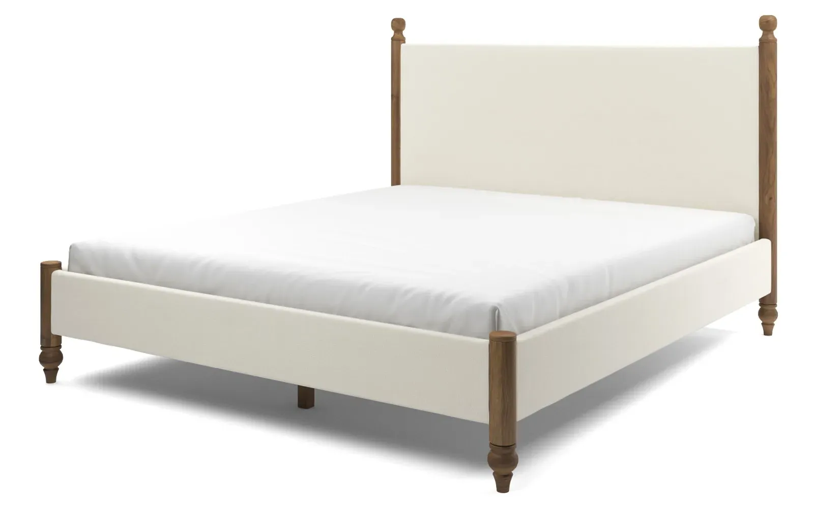 Arlette King Size Performance Bed - Marshmallow