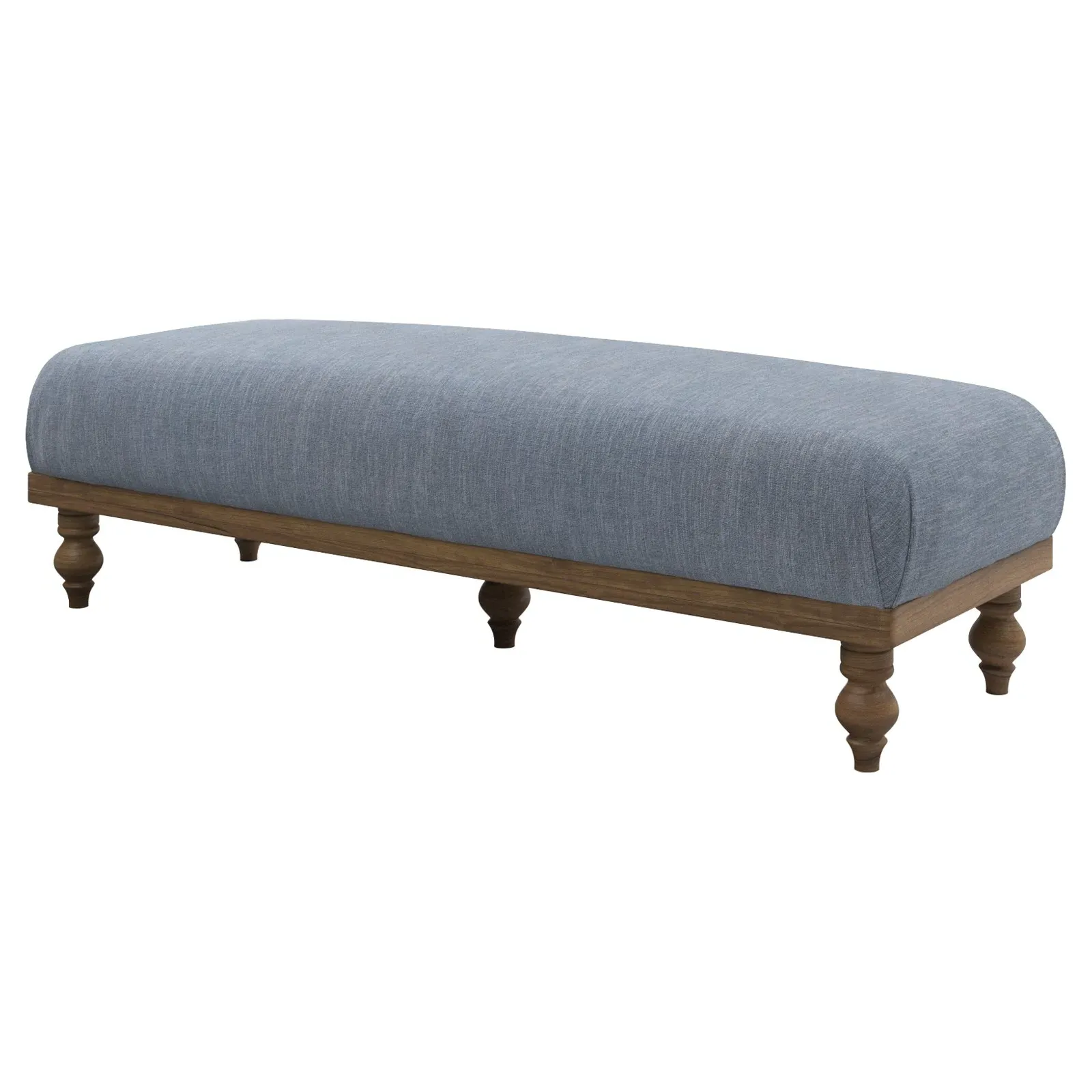 Arlette Performance Bench - Nantucket Blue