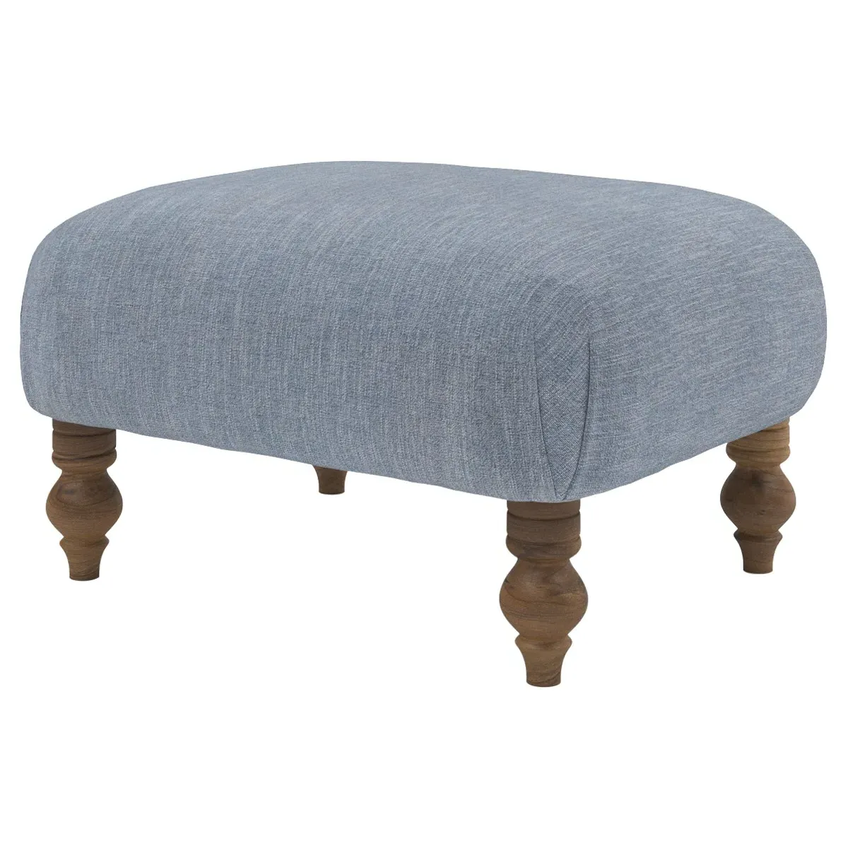Arlette Performance Ottoman - Nantucket Blue image