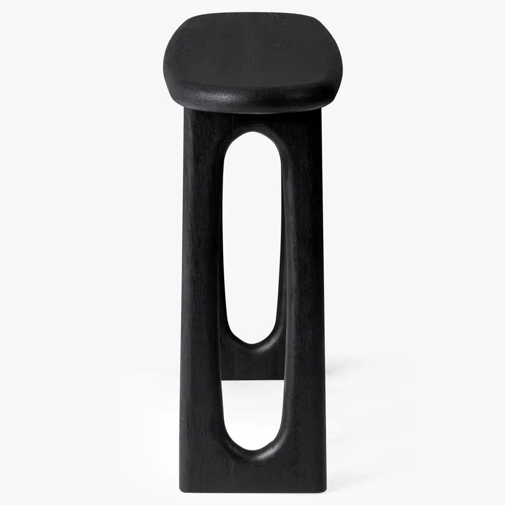 Arley Console Table - Black, Oak