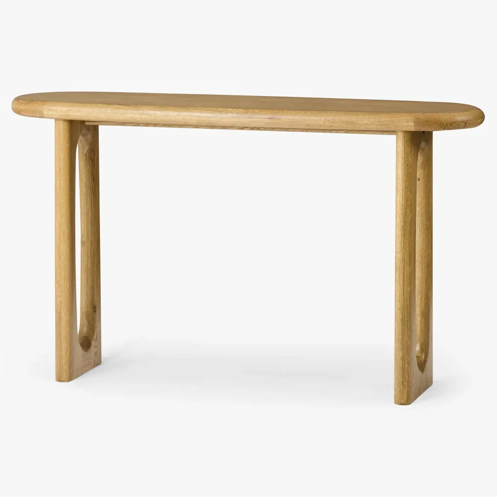 Arley Console Table - Natural, Oak