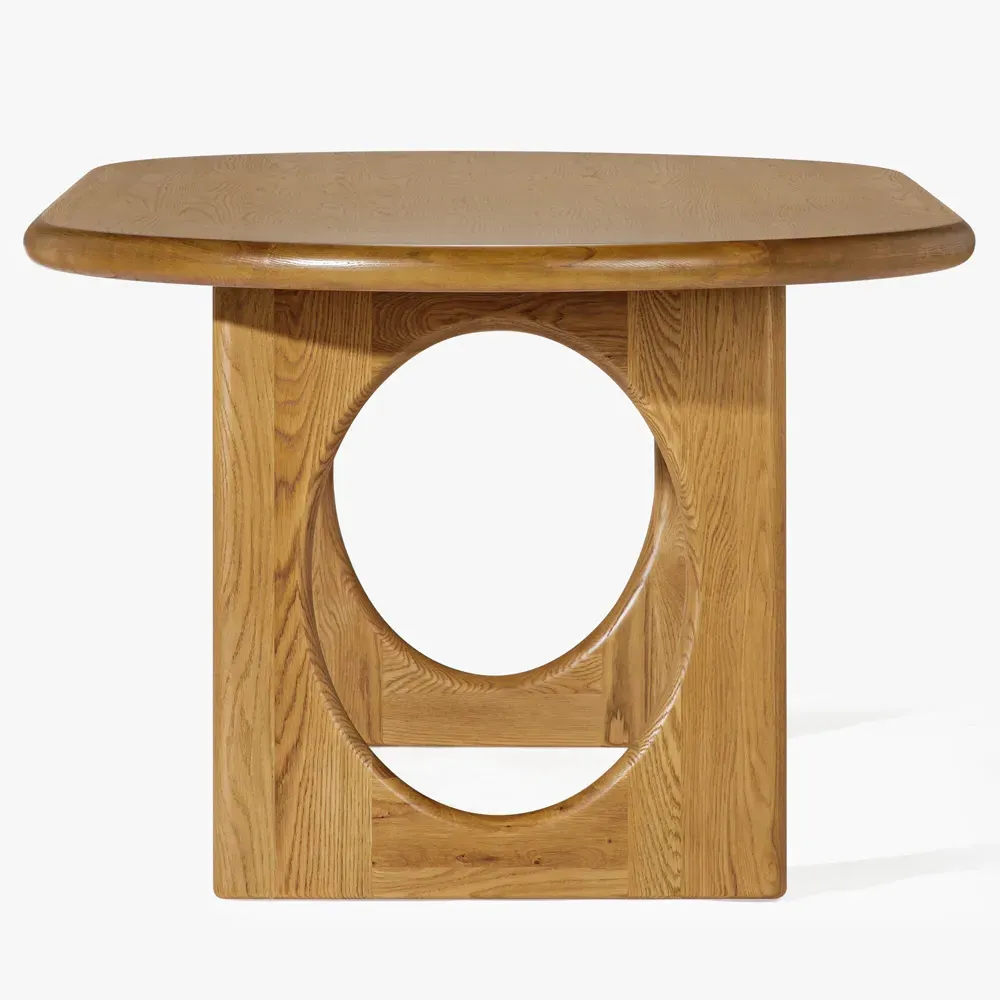 Arley Oval Dining Table - Natural, Oak