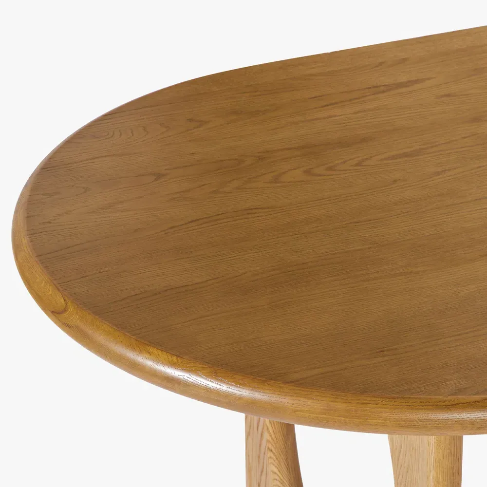 Arley Oval Dining Table - Natural, Oak