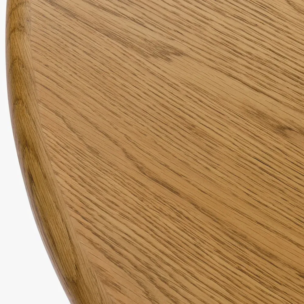 Arley Round Coffee Table - Natural, Oak