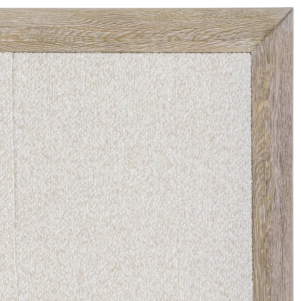 Arlo Cal King Size Bed Frame - Beige, Wood