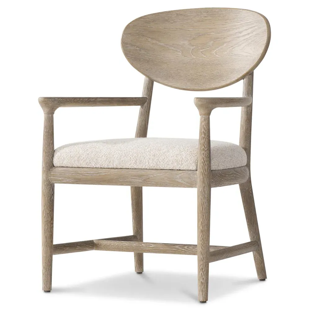 Arlo Dining Arm Chair - Cream