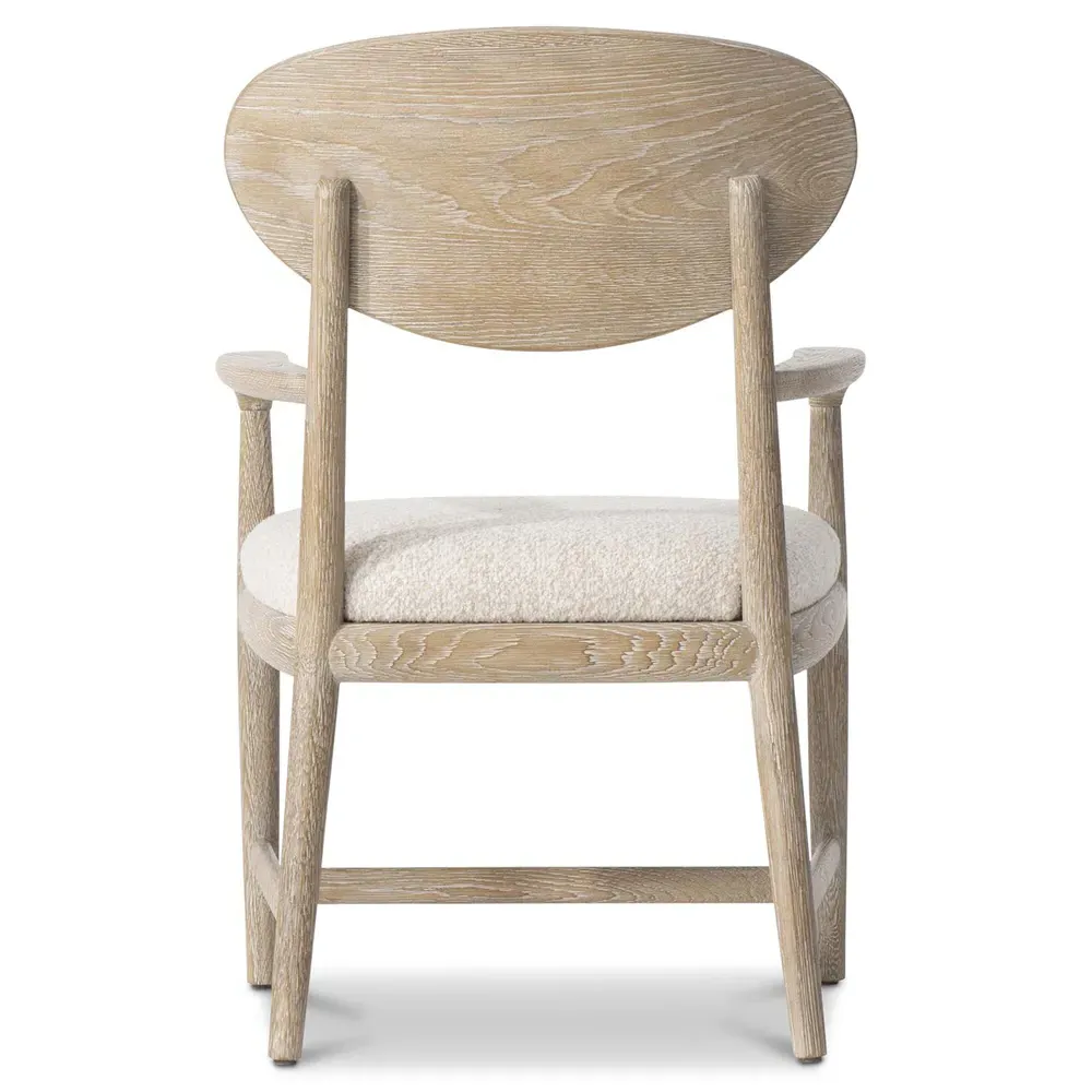 Arlo Dining Arm Chair - Cream