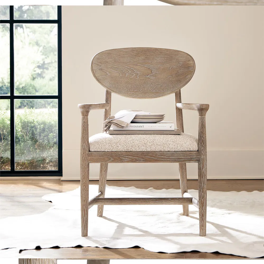 Arlo Dining Arm Chair - Cream