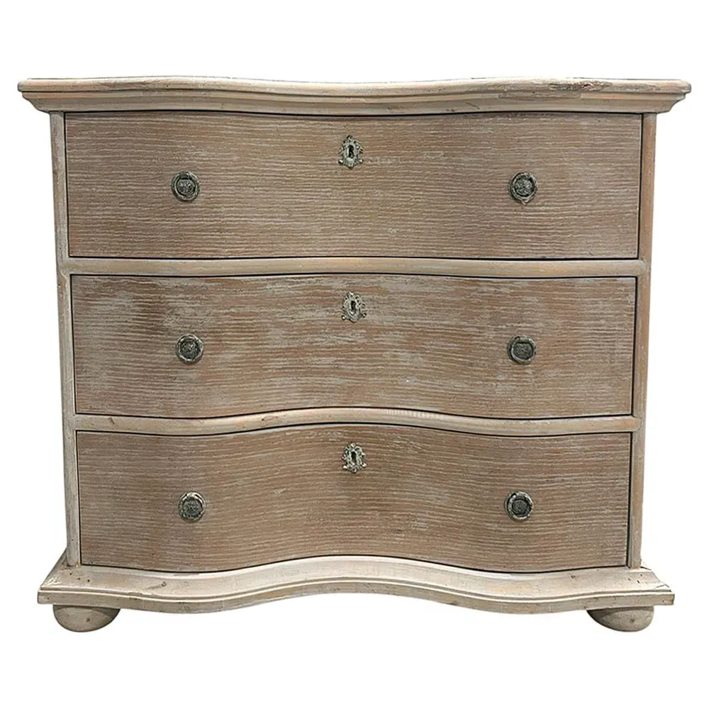 Arom 3 Drawer Bachelor Chest - Brown, Birch image