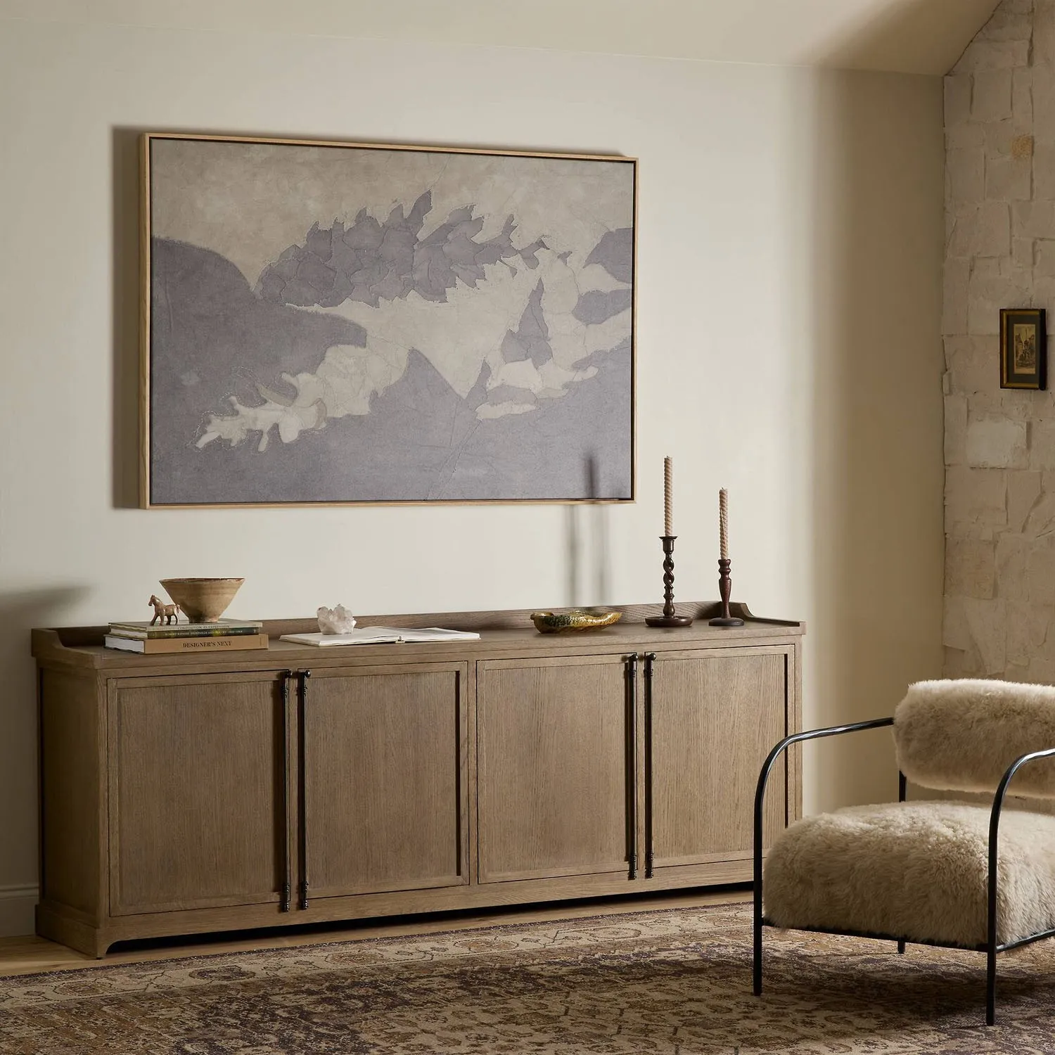 Arra Sideboard - Brown, Oak