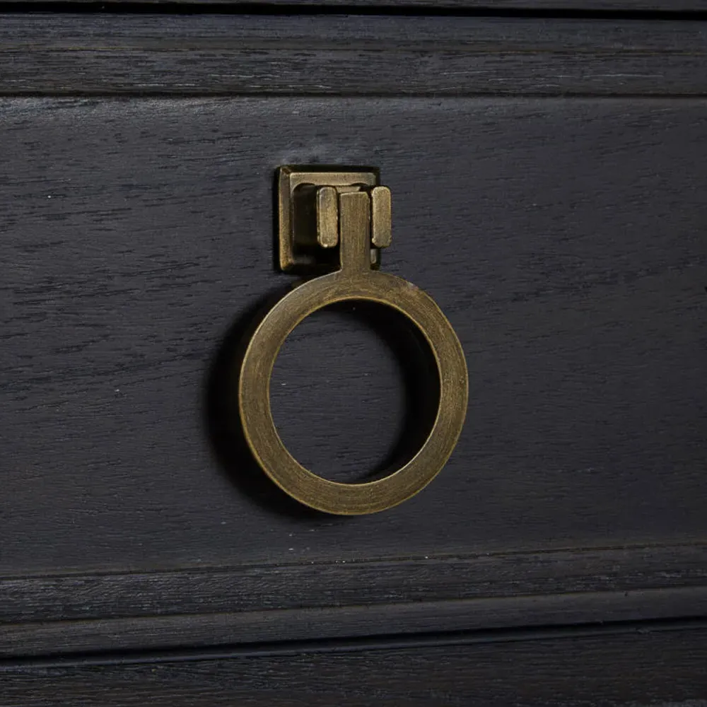 Arrington Console Table - Black, Wood