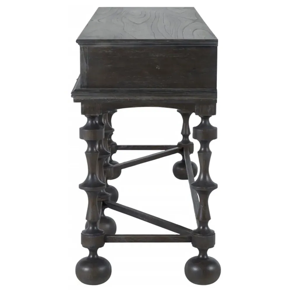 Arrington Console Table - Black, Wood