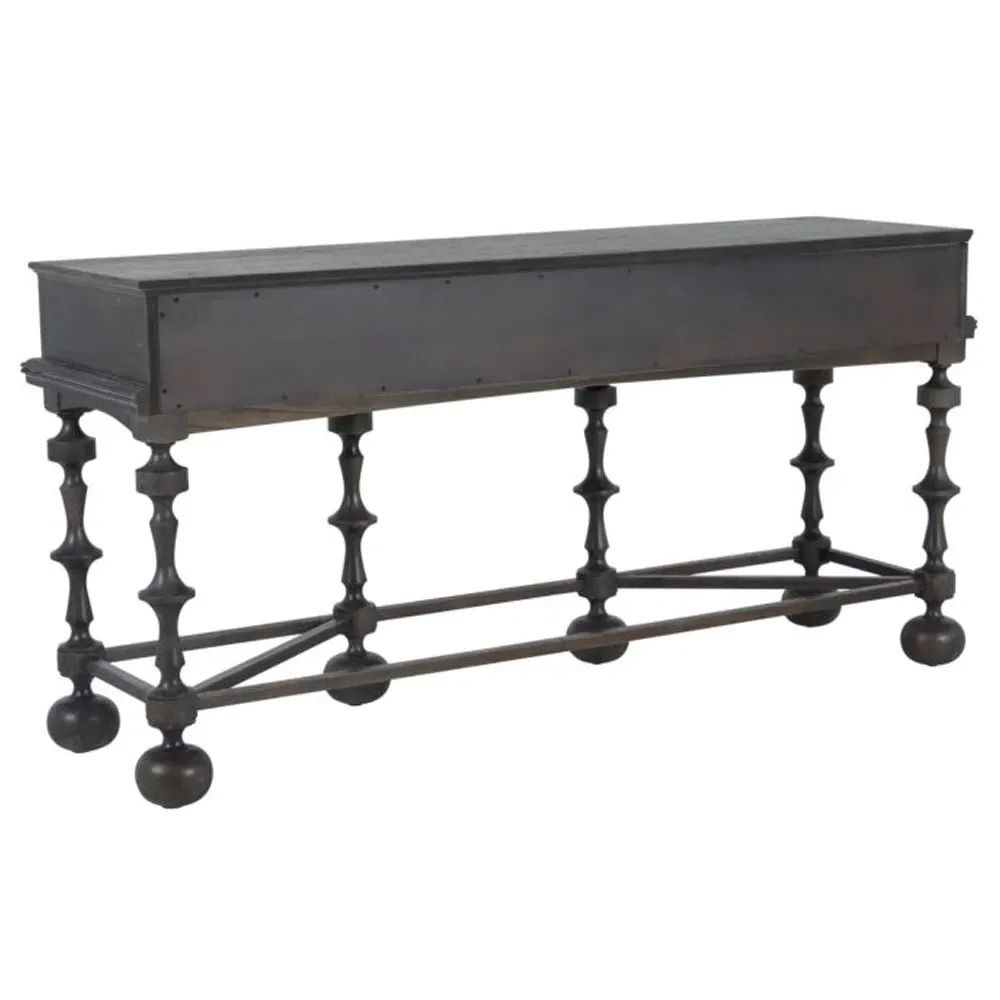 Arrington Console Table - Black, Wood