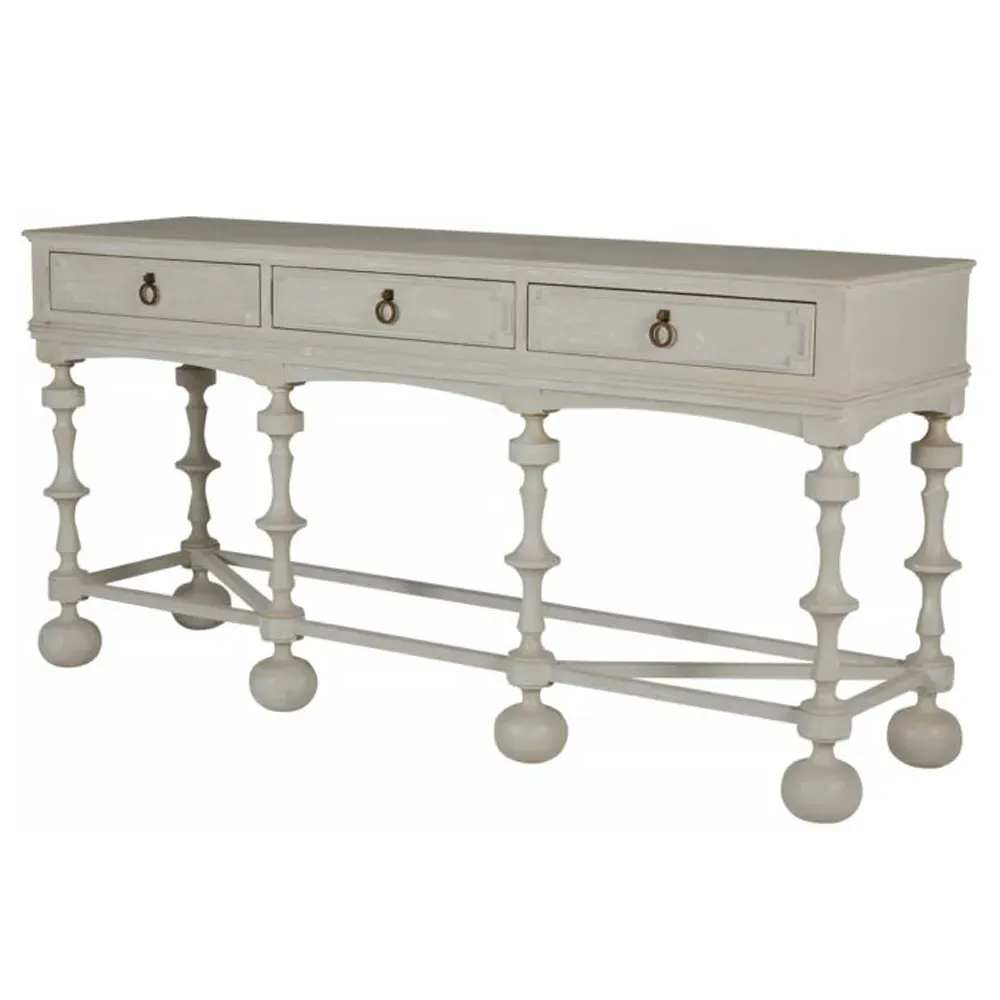 Arrington Console Table - White, Wood