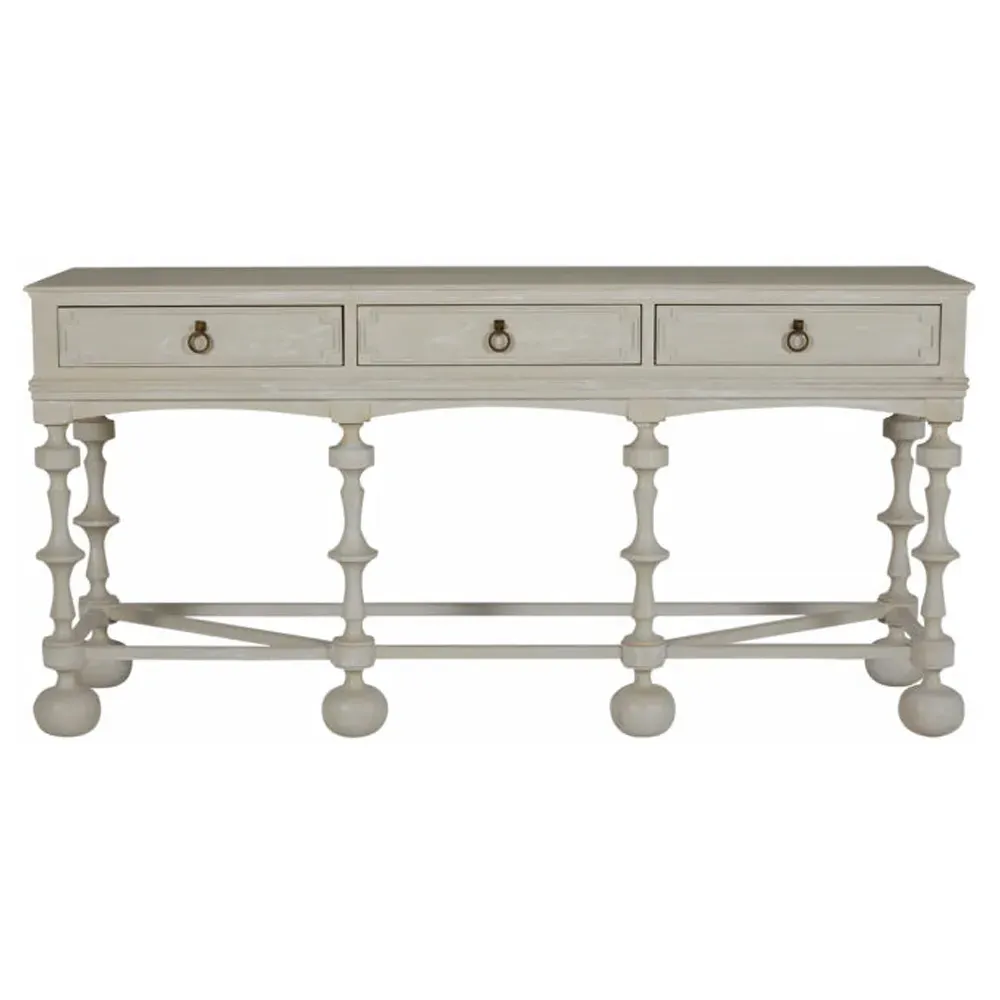 Arrington Console Table - White, Wood image