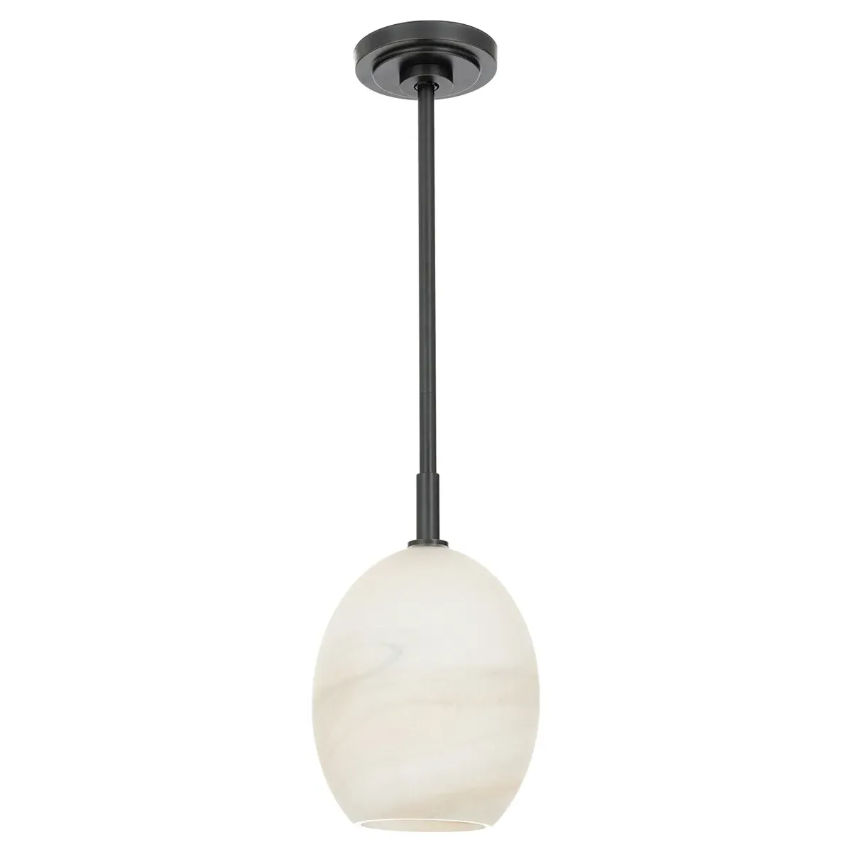 Artemis Single Pendant Light - Oil Rubbed Bronze, Glass