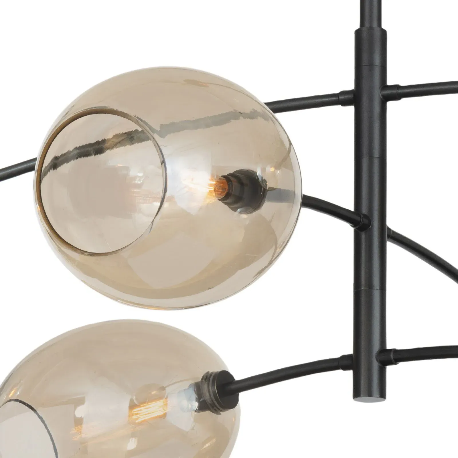 Artemis Sputnik Chandelier - Oil Rubbed Bronze, Glass