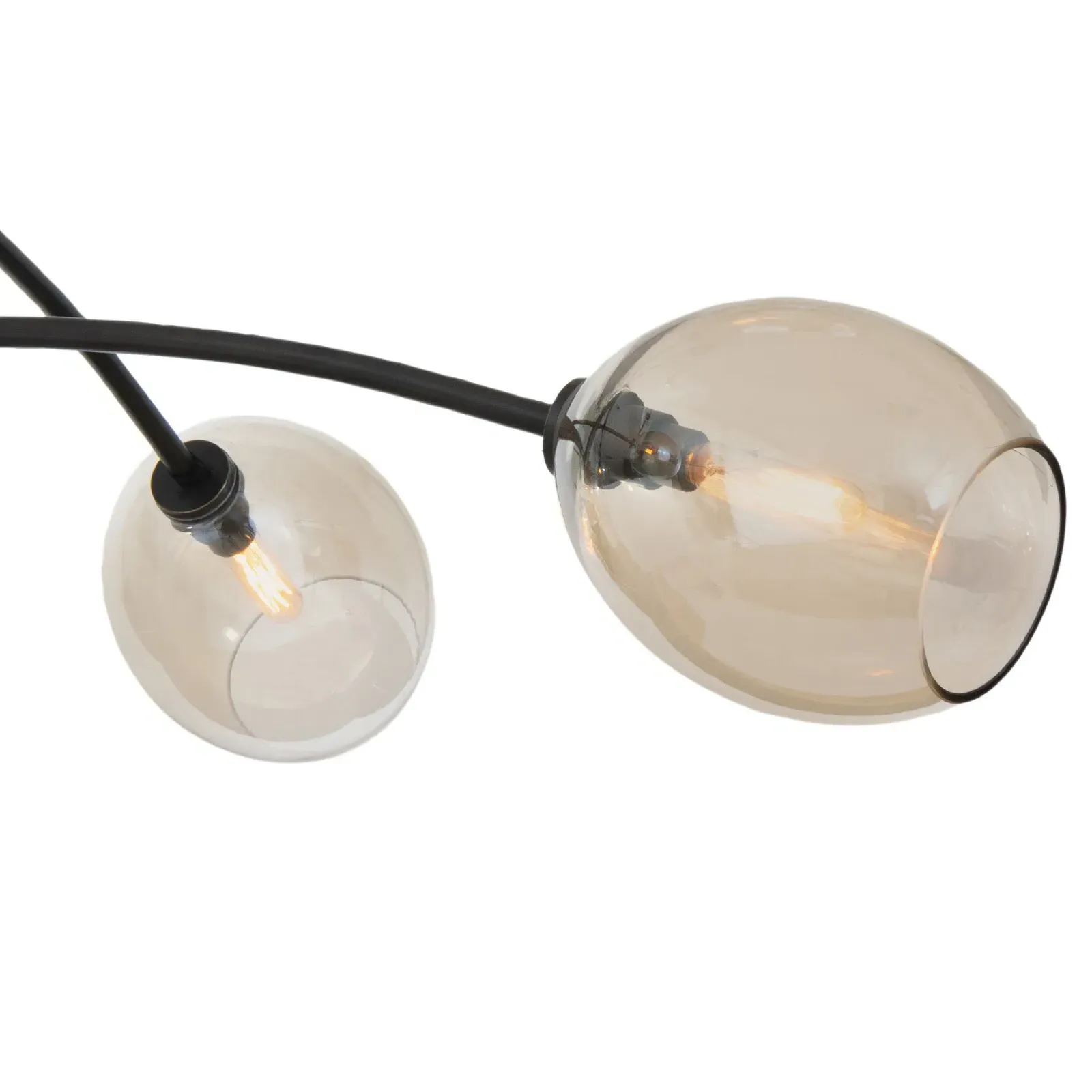 Artemis Sputnik Chandelier - Oil Rubbed Bronze, Glass