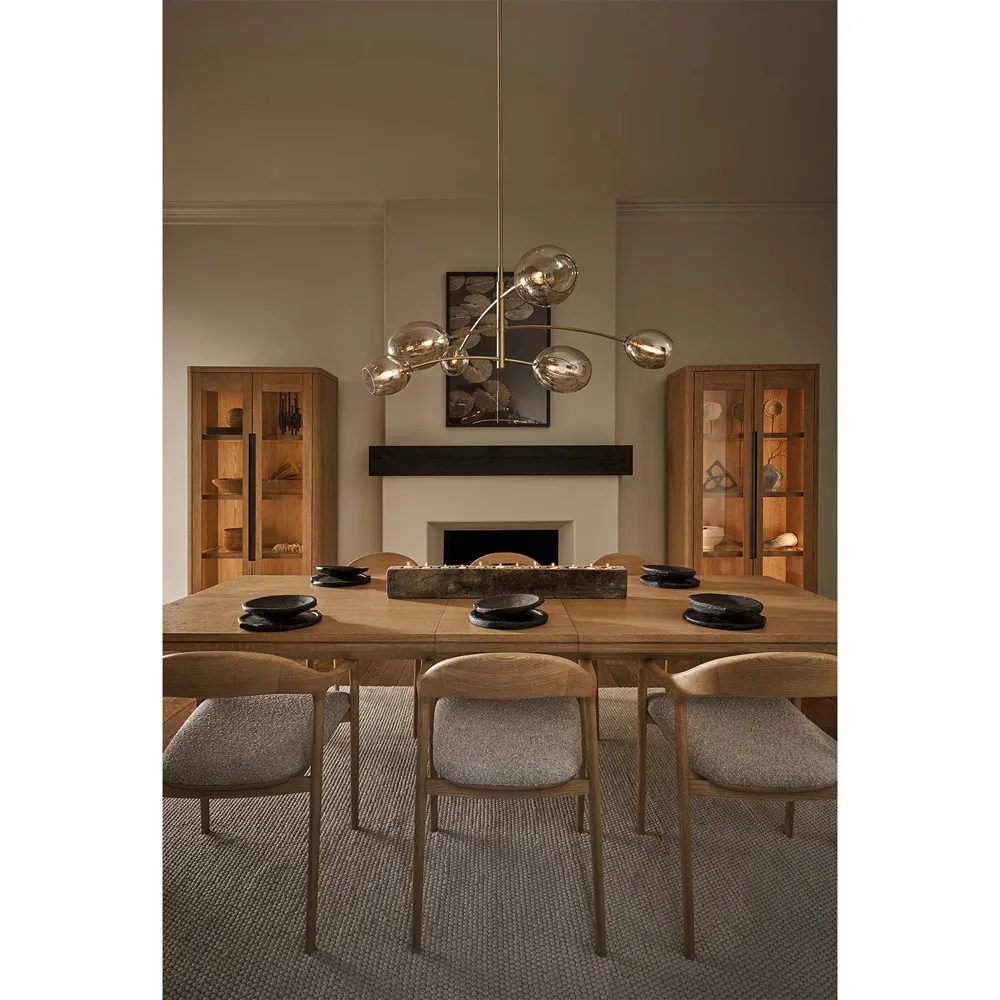 Artemis Sputnik Chandelier - Oil Rubbed Bronze, Glass