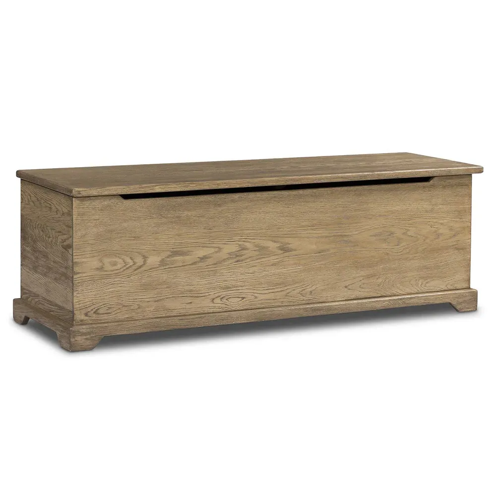 Arthur Storage Bench - Brown, Oak Wood