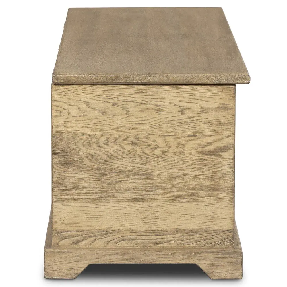 Arthur Storage Bench - Brown, Oak Wood