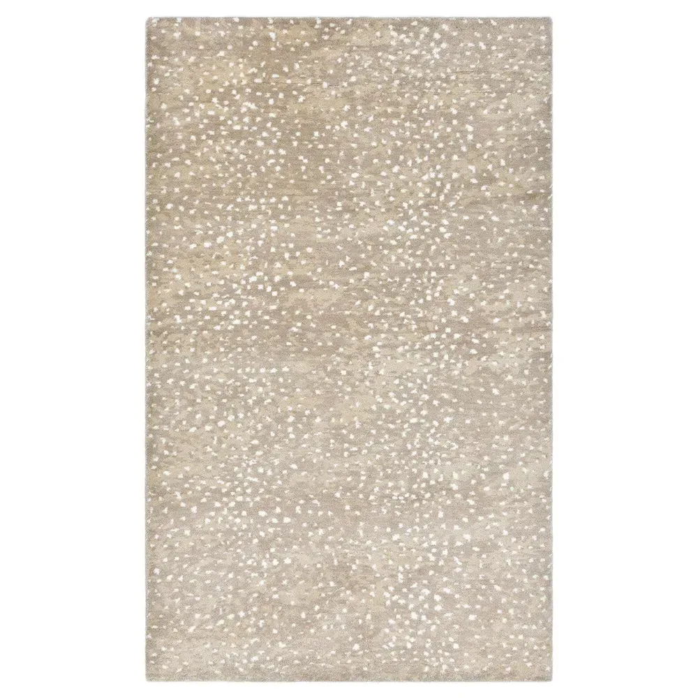 Arvin 5x8 Hand Knotted Rug - Brown, Wool