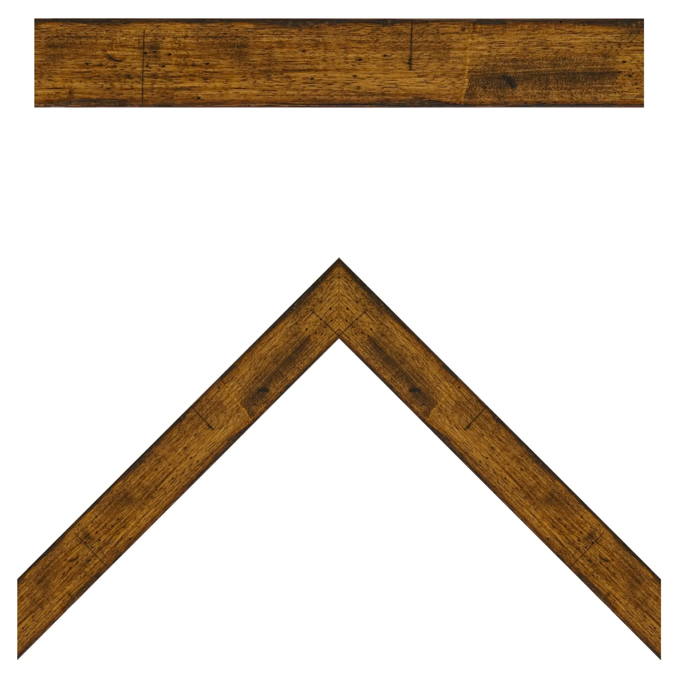 Ashby Bridge Walnut Frame Painting - Green, Walnut