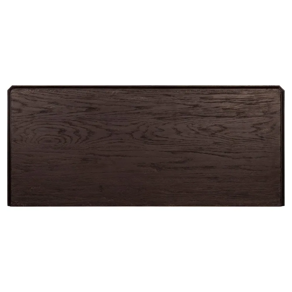 Asher Bachelor Chest - Dark Brown, Oak